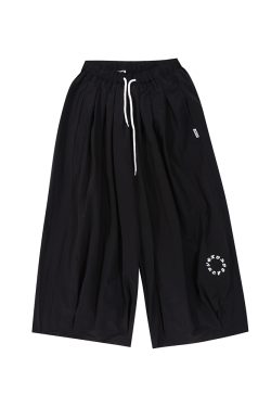 Japanese Retro Wide-Leg Pants for Men & Women - Casual Loose Fit Unisex Long Trousers - Versatile 90s Style Fashion