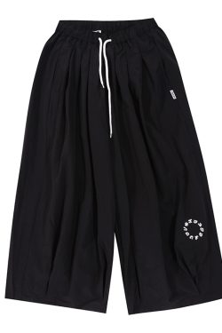 Japanese Retro Wide-Leg Pants for Men & Women - Casual Loose Fit Unisex Long Trousers - Versatile 90s Style Fashion