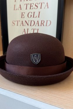 Japanese School Style Woolen Uniform Hat for Couples - College-Inspired Dumpling Gift Cap for Kindergarten and Casual Wear