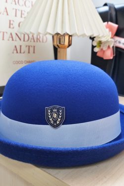 Japanese School Style Woolen Uniform Hat for Couples - College-Inspired Dumpling Gift Cap for Kindergarten and Casual Wear