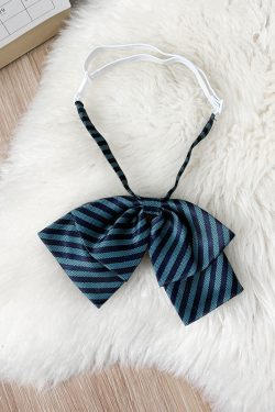 Japanese School Uniform Bow Tie Decoration for Women - Pudding Bear Original JK Style Non-Iron Shirt Accessory