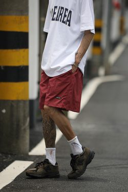 Japanese-Style Candy Color Sports Shorts for Men & Women - Lightweight Quick-Dry Summer Beach Shorts, Loose Fit Five-Point Design