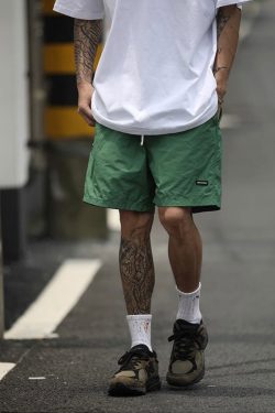 Japanese-Style Candy Color Sports Shorts for Men & Women - Lightweight Quick-Dry Summer Beach Shorts, Loose Fit Five-Point Design