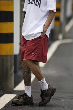 Japanese-Style Candy Color Sports Shorts for Men & Women - Lightweight Quick-Dry Summer Beach Shorts, Loose Fit Five-Point Design