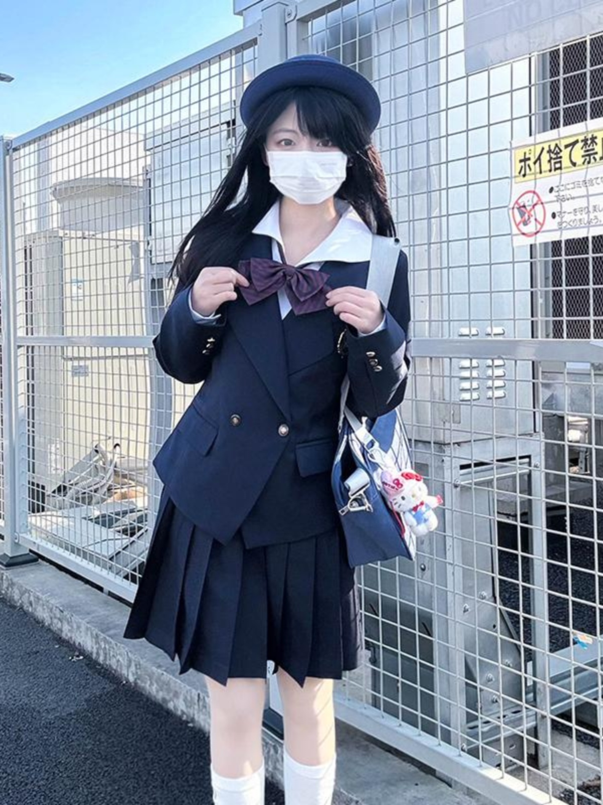 Japanese Style College Wind Uniform Set - Women's Spring JK Jacket with Pudding Bear Design - Cute and Trendy Outfit for Y2K Fashion Lovers Japanese Style College Wind Uniform Set - Women's Spring JK Jacket with Pudding Bear Design - Cute and Trendy Outfit for Y2K Fashion Lovers