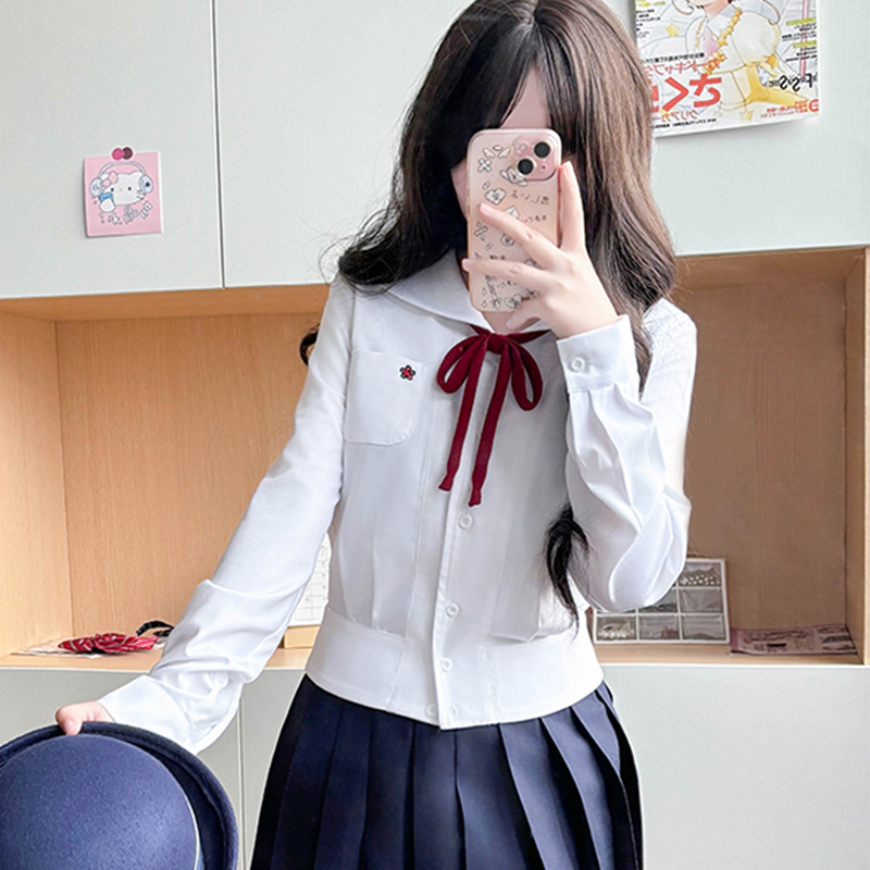 Japanese Style College Wind Uniform Set - Women's Spring JK Jacket with Pudding Bear Design - Cute and Trendy Outfit for Y2K Fashion Lovers Japanese Style College Wind Uniform Set - Women's Spring JK Jacket with Pudding Bear Design - Cute and Trendy Outfit for Y2K Fashion Lovers