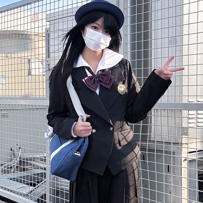Japanese Style College Wind Uniform Set - Women's Spring JK Jacket with Pudding Bear Design - Cute and Trendy Outfit for Y2K Fashion Lovers Japanese Style College Wind Uniform Set - Women's Spring JK Jacket with Pudding Bear Design - Cute and Trendy Outfit for Y2K Fashion Lovers