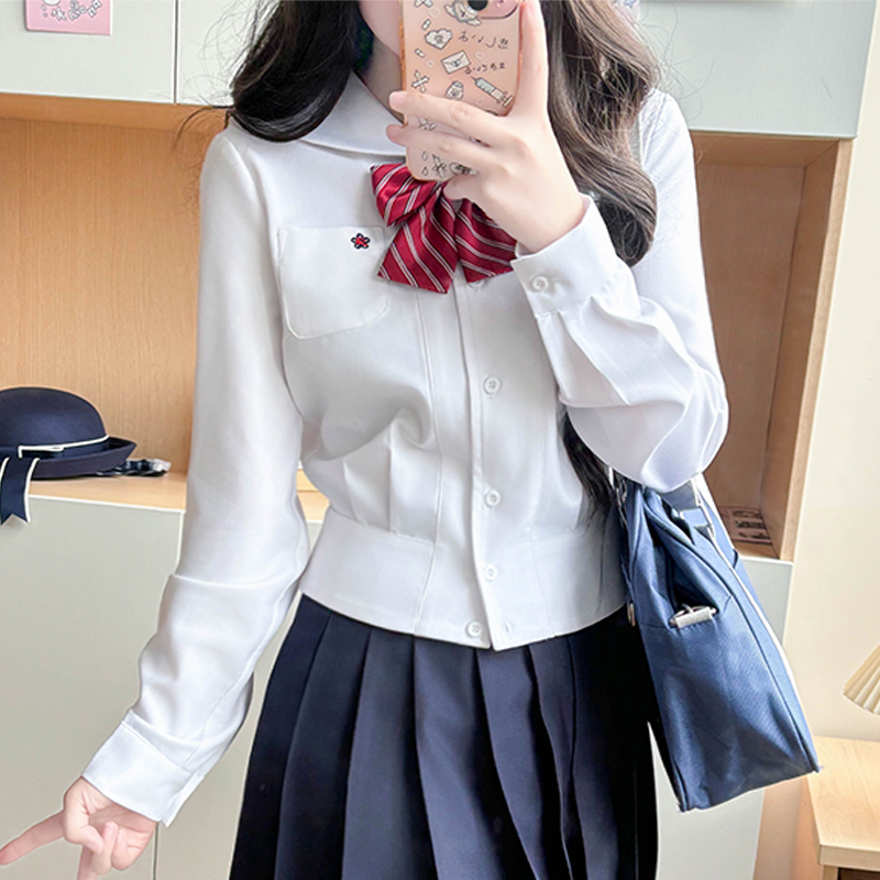 Japanese Style College Wind Uniform Set - Women's Spring JK Jacket with Pudding Bear Design - Cute and Trendy Outfit for Y2K Fashion Lovers Japanese Style College Wind Uniform Set - Women's Spring JK Jacket with Pudding Bear Design - Cute and Trendy Outfit for Y2K Fashion Lovers