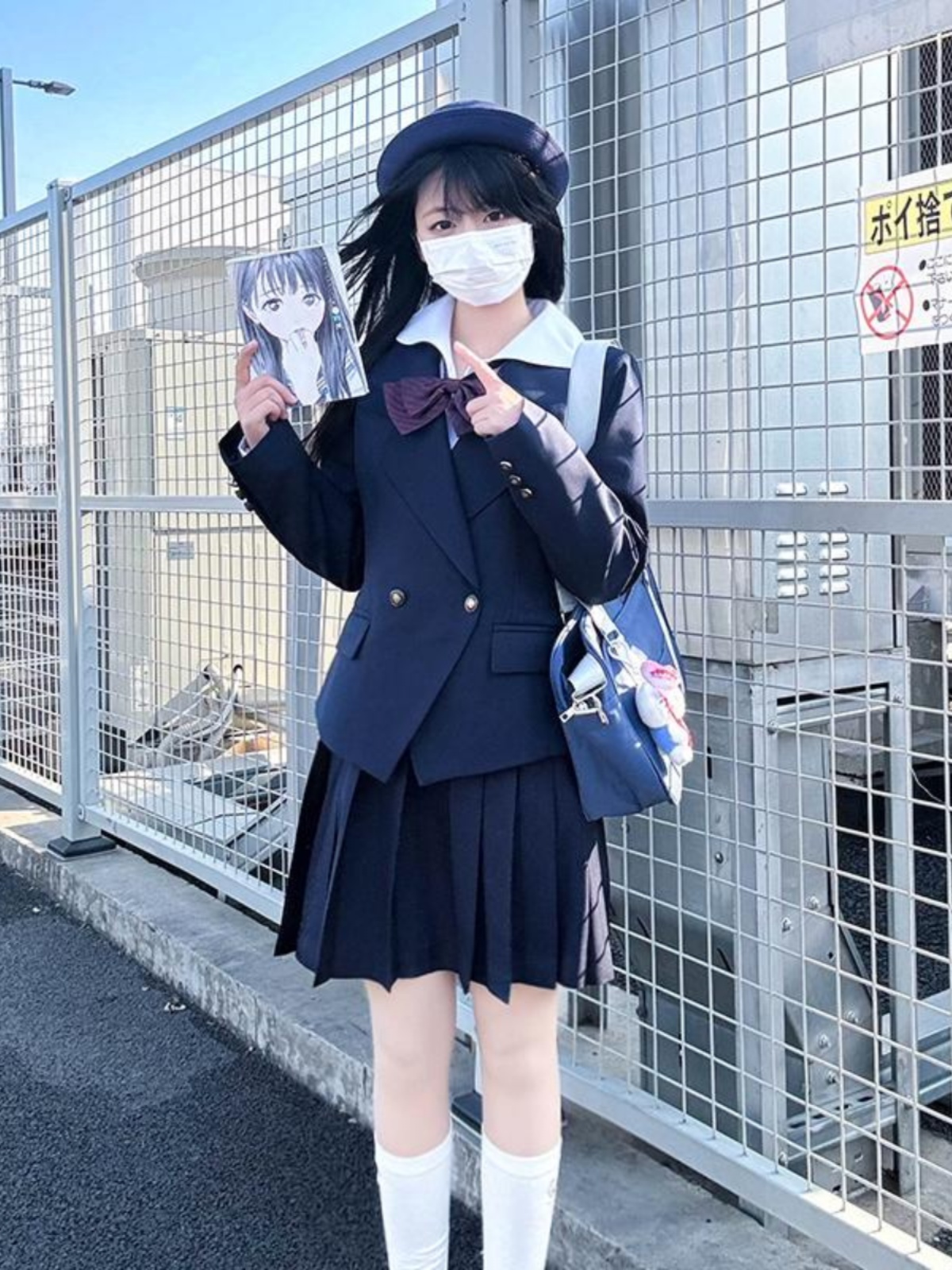 Japanese Style College Wind Uniform Set - Women's Spring JK Jacket with Pudding Bear Design - Cute and Trendy Outfit for Y2K Fashion Lovers Japanese Style College Wind Uniform Set - Women's Spring JK Jacket with Pudding Bear Design - Cute and Trendy Outfit for Y2K Fashion Lovers