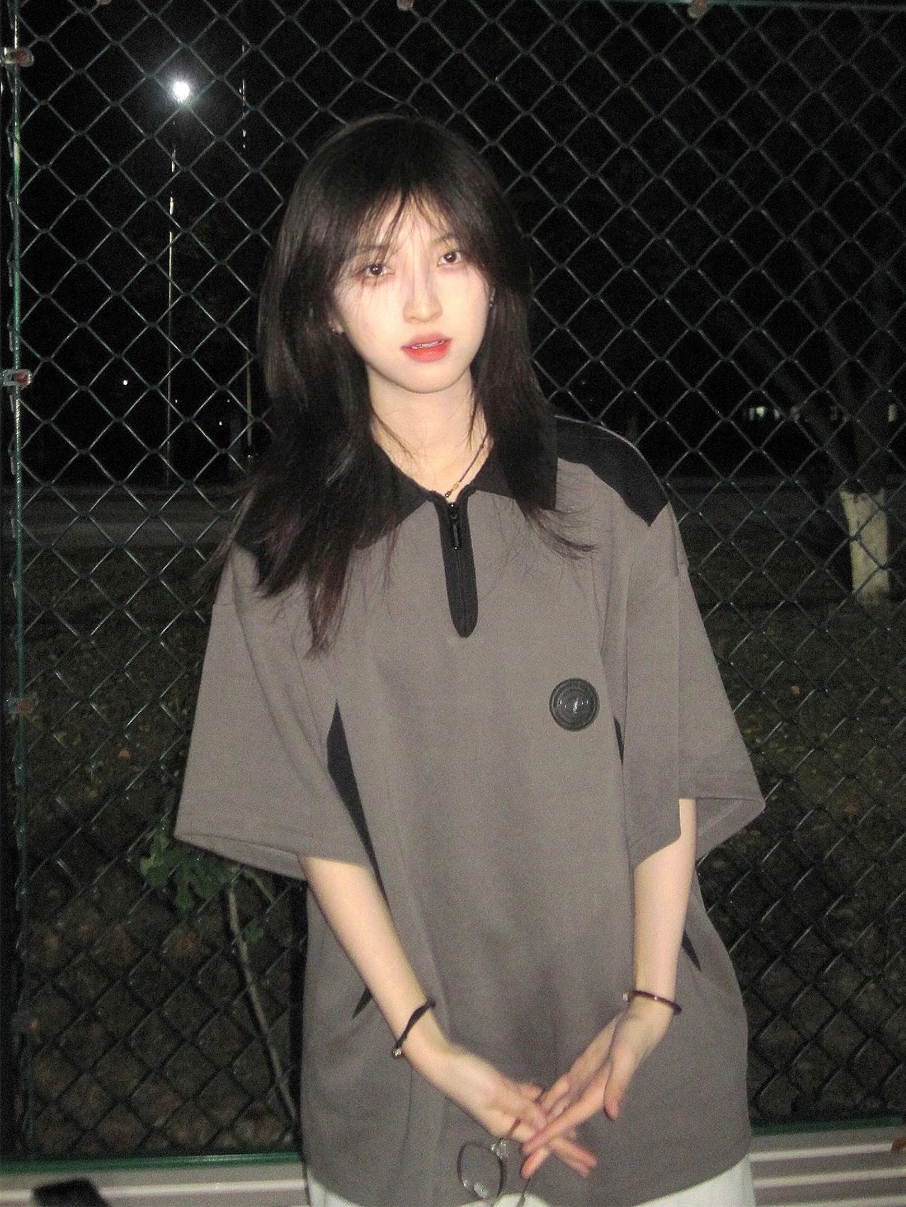 Japanese-Style Color-Blocked Short Sleeve Polo Shirt for Women - Trendy Summer College T-Shirt for 2025, Couples Fashion Japanese-Style Color-Blocked Short Sleeve Polo Shirt for Women - Trendy Summer College T-Shirt for 2025, Couples Fashion