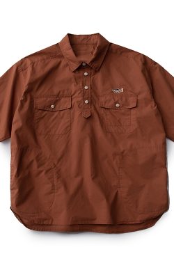 Japanese-Style Embroidered Workwear Polo Shirt for Men & Women | Summer Loose Fit Retro Half-Sleeve Trendy Top