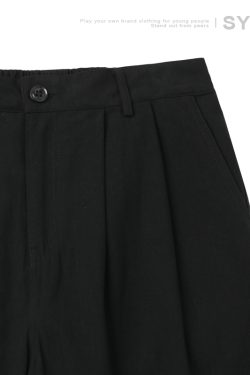 Japanese-Style Loose Fit Men's Work Shorts - Versatile Summer Casual Five-Point Pants