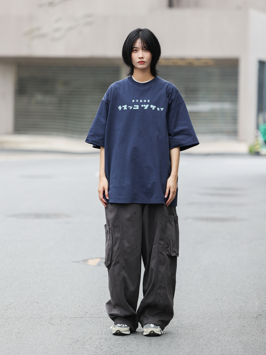 Japanese Style Loose Fit Summer T-Shirt for Men – Fun Printed Short Sleeve Round Neck Tee, Versatile 90s-Inspired Fashion Japanese Style Loose Fit Summer T-Shirt for Men – Fun Printed Short Sleeve Round Neck Tee, Versatile 90s-Inspired Fashion