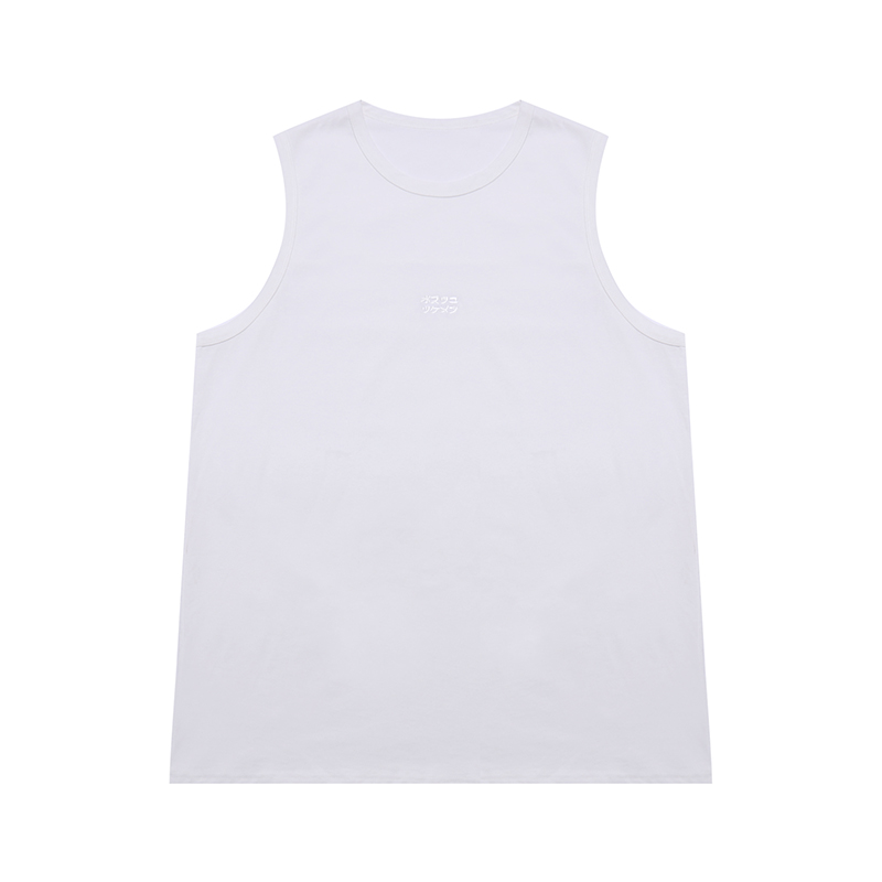 Japanese Style Loose Sleeveless Vest for Men - Simple Versatile Solid Color Pure Cotton Summer Shirt Japanese Style Loose Sleeveless Vest for Men - Simple Versatile Solid Color Pure Cotton Summer Shirt