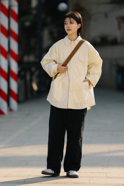 Japanese-Style Loose Straight Casual Pants for Men - Black Versatile Long Pants for Spring Fashion, Work & Everyday Wear