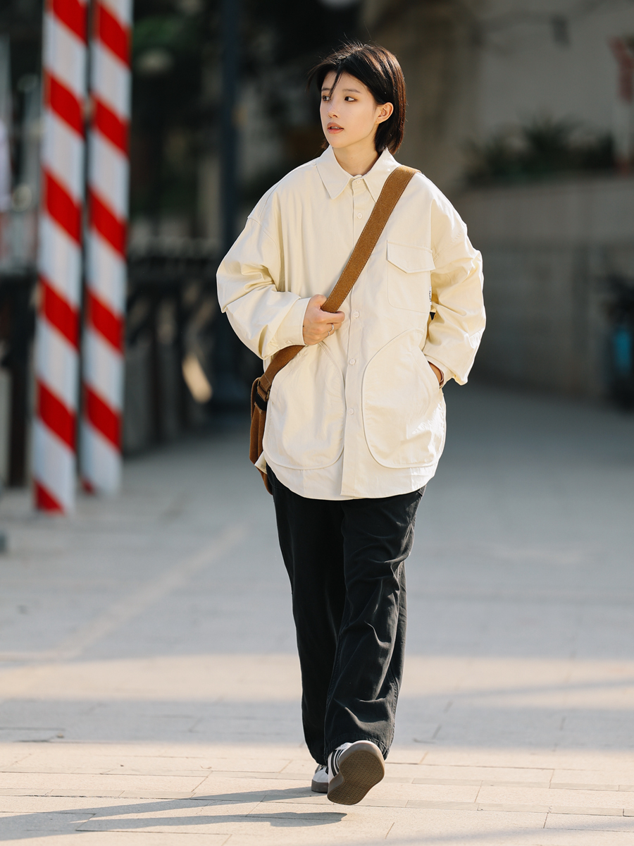 Japanese-Style Loose Straight Casual Pants for Men - Black Versatile Long Pants for Spring Fashion, Work & Everyday Wear Japanese-Style Loose Straight Casual Pants for Men - Black Versatile Long Pants for Spring Fashion, Work & Everyday Wear