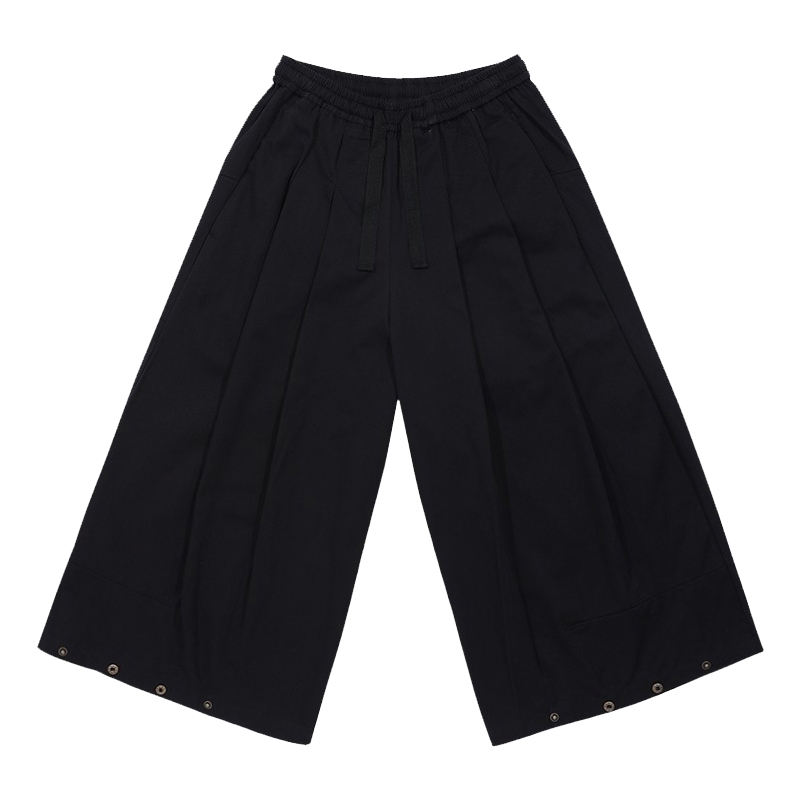Japanese-Style Loose Straight Retro Work Pants for Men - City Boy Cropped Wide-Leg Trendy Trousers Japanese-Style Loose Straight Retro Work Pants for Men - City Boy Cropped Wide-Leg Trendy Trousers