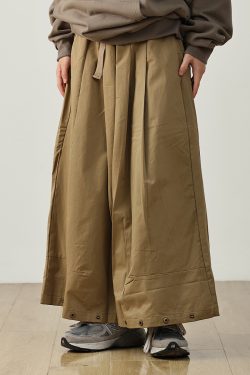 Japanese-Style Loose Straight Retro Work Pants for Men - City Boy Cropped Wide-Leg Trendy Trousers