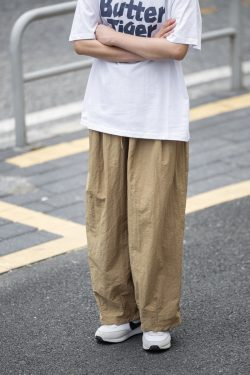 Japanese-Style Loose Wide-Leg Trousers for Men and Women - Summer Casual Straight Pants