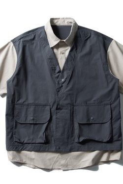 Japanese-Style Retro Patchwork Fake Two-Piece Color-Block Short Sleeve Shirt for Men and Women, Summer Casual Trend