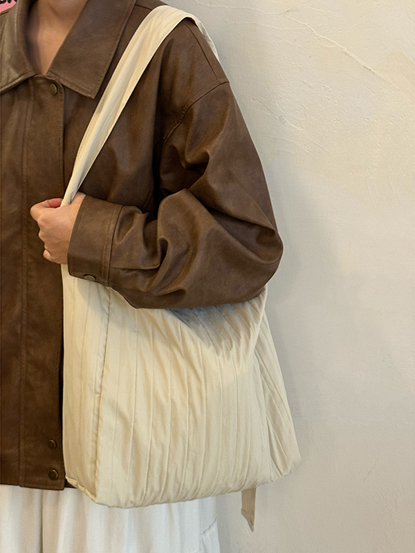 Japanese-Style Single-Shoulder Canvas Tote Bag for Women, Large-Capacity Wrinkled Design, Perfect for Class and Commuting Japanese-Style Single-Shoulder Canvas Tote Bag for Women, Large-Capacity Wrinkled Design, Perfect for Class and Commuting