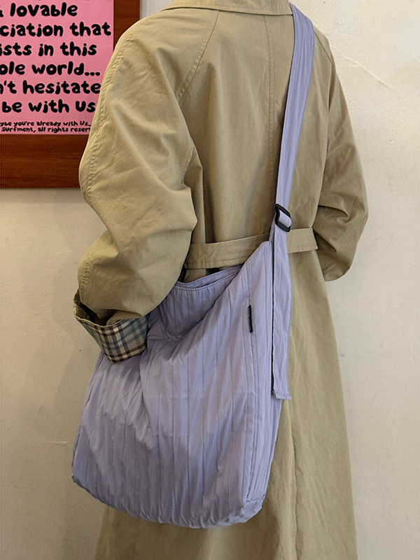 Japanese-Style Single-Shoulder Canvas Tote Bag for Women, Large-Capacity Wrinkled Design, Perfect for Class and Commuting Japanese-Style Single-Shoulder Canvas Tote Bag for Women, Large-Capacity Wrinkled Design, Perfect for Class and Commuting