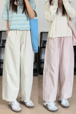 Japanese-Style Women's Balloon Pants - Flattering Loose Wide-Leg Casual Trousers in Small and Plus Sizes