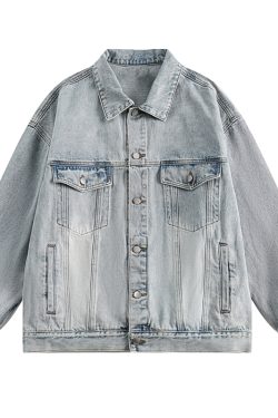 Japanese-Style Women's Hooded Denim Jacket - Loose Casual Spring Autumn Outerwear for Couples, Unisex Fashionable Layering Piece