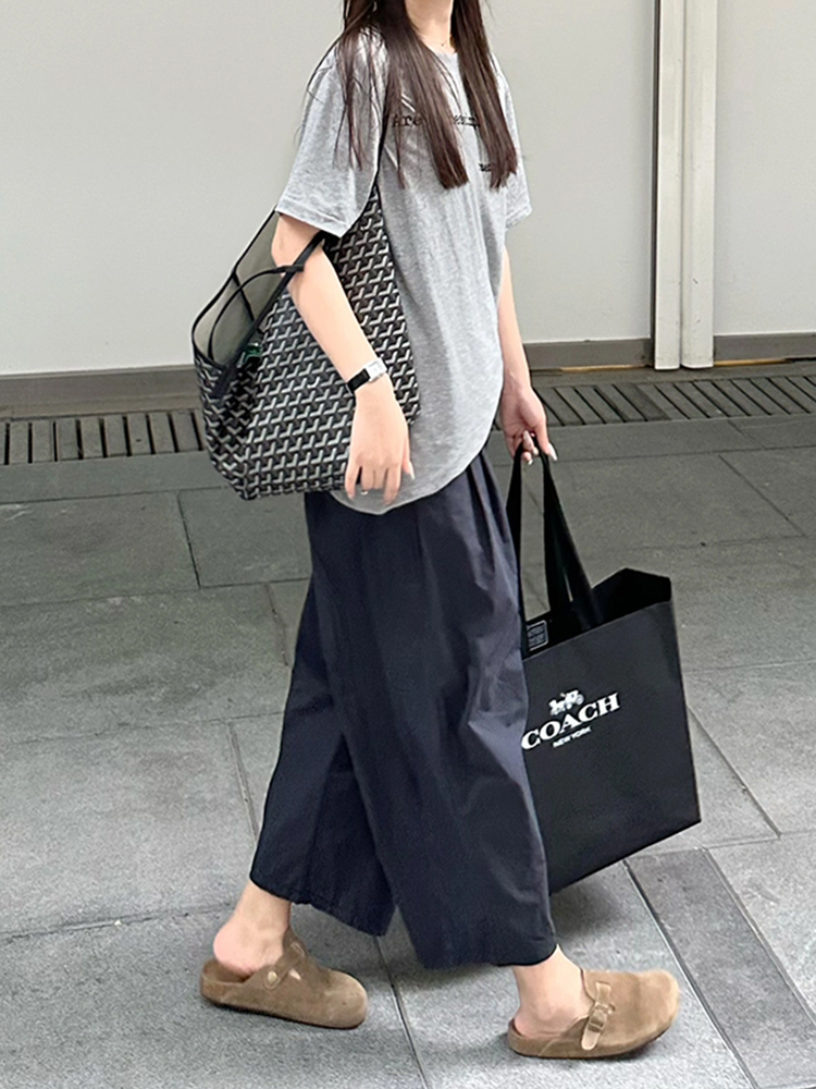 Khaki Japanese-Style Plus-Size Women's Balloon Casual Pants - Summer Lightweight Nine-Point Harem Trousers Khaki Japanese-Style Plus-Size Women's Balloon Casual Pants - Summer Lightweight Nine-Point Harem Trousers