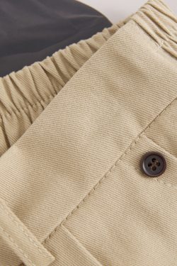 Khaki Washed Cotton High-Waisted A-Line Skirt for Pear-Shaped Body, Mid-Length Umbrella Skirt, Spring 2025 Fashion for Women