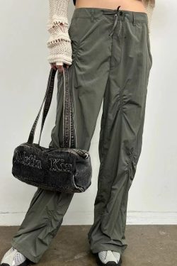 Korean Retro Letter Embroidery Washed Denim Boston Bag - Large Capacity Travel Fitness Shoulder Underarm Bag