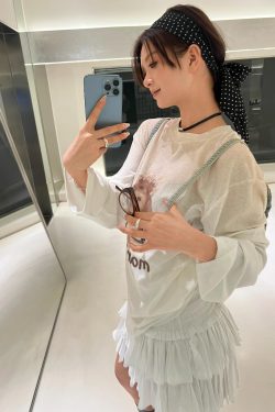 Korean Retro Little Dog Princess Print Long Sleeve T-Shirt - Casual Sun Protection Cover-Up in Pure Cotton for Women