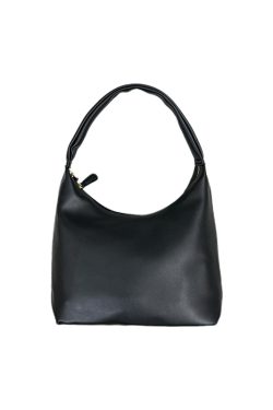 Korean Soft Leather Casual Tote Shoulder Bag for Women - 2025 Minimalist Underarm Bag in Lazy Style