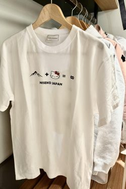 Korean Style 25SS Casual Loose Kitty Print Round Neck Short Sleeve Cotton T-Shirt - Versatile Fashion Staple for Every Wardrobe