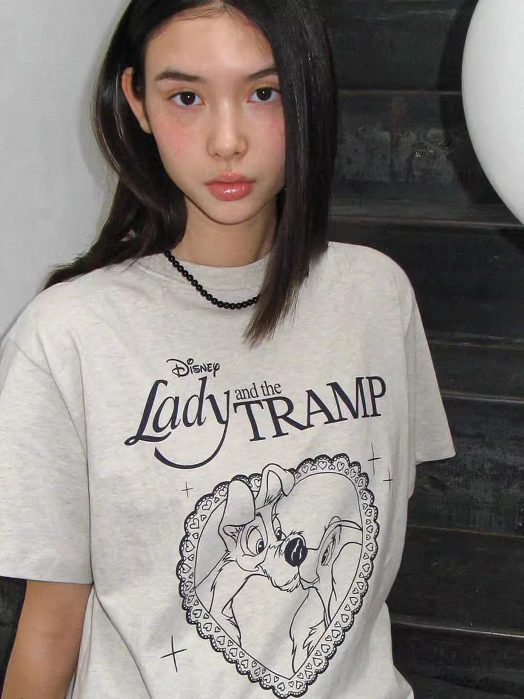 Korean Style Cartoon Printed Casual Loose Fit Cotton Short Sleeve T-Shirt for Women - Versatile Comfort for Everyday Wear Korean Style Cartoon Printed Casual Loose Fit Cotton Short Sleeve T-Shirt for Women - Versatile Comfort for Everyday Wear