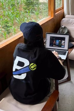 Korean Style Casual Letter Print Short Sleeve T-Shirt for Women - Versatile Loose Fit, Pure Cotton, Minimalist Design