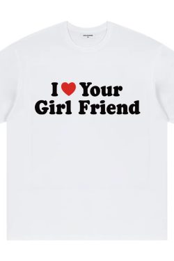 Korean Style Casual Loose Fit Color-Blocking Top with Youthful Dog Cartoon Print - Pure Cotton Comfort