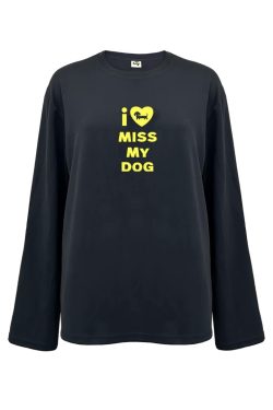 Korean Style Casual Printed Long Sleeve T-Shirt for Pets - Age-Reducing Design, Versatile Pure Cotton for Autumn and Winter
