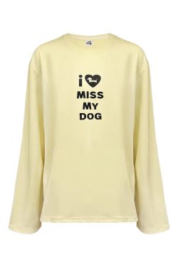 Korean Style Casual Printed Long Sleeve T-Shirt for Pets - Age-Reducing Design, Versatile Pure Cotton for Autumn and Winter