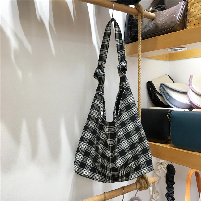 Korean Style Checkered Leopard Print Casual Summer Shoulder Bag - Versatile Literary Aesthetic for Instagram and Everyday Use Korean Style Checkered Leopard Print Casual Summer Shoulder Bag - Versatile Literary Aesthetic for Instagram and Everyday Use