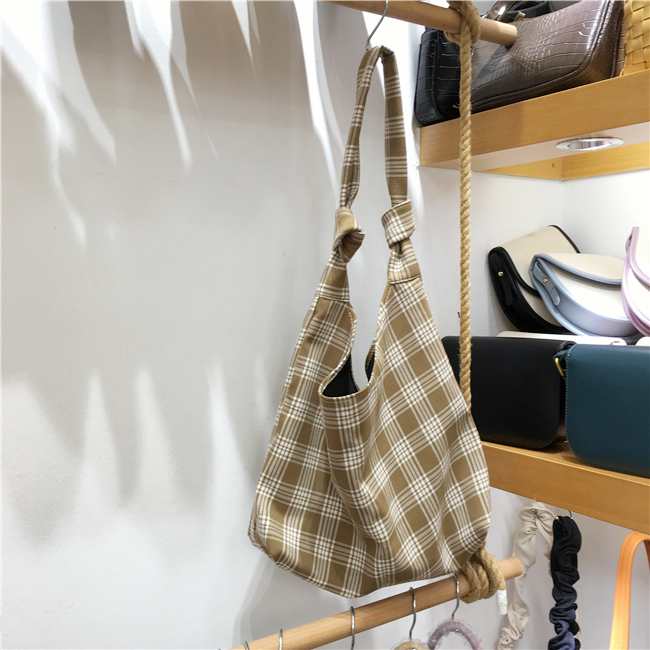 Korean Style Checkered Leopard Print Casual Summer Shoulder Bag - Versatile Literary Aesthetic for Instagram and Everyday Use Korean Style Checkered Leopard Print Casual Summer Shoulder Bag - Versatile Literary Aesthetic for Instagram and Everyday Use