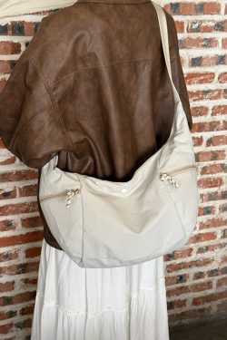 Korean Style Large-Capacity Nylon Tote Bag for Women - 2025 High-End Shoulder Crossbody Bag