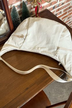 Korean Style Large-Capacity Nylon Tote Bag for Women - 2025 High-End Shoulder Crossbody Bag