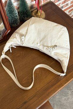 Korean Style Large-Capacity Nylon Tote Bag for Women - 2025 High-End Shoulder Crossbody Bag