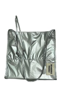 Korean Style Large Capacity Tote Bag - Versatile Shoulder Crossbody Bag for Commuting and Daily Use