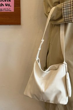 Korean-Style Large-Capacity Tote Bag 2025 - High-End Commuting Crossbody, Versatile Mother-and-Child Bag for Everyday Use