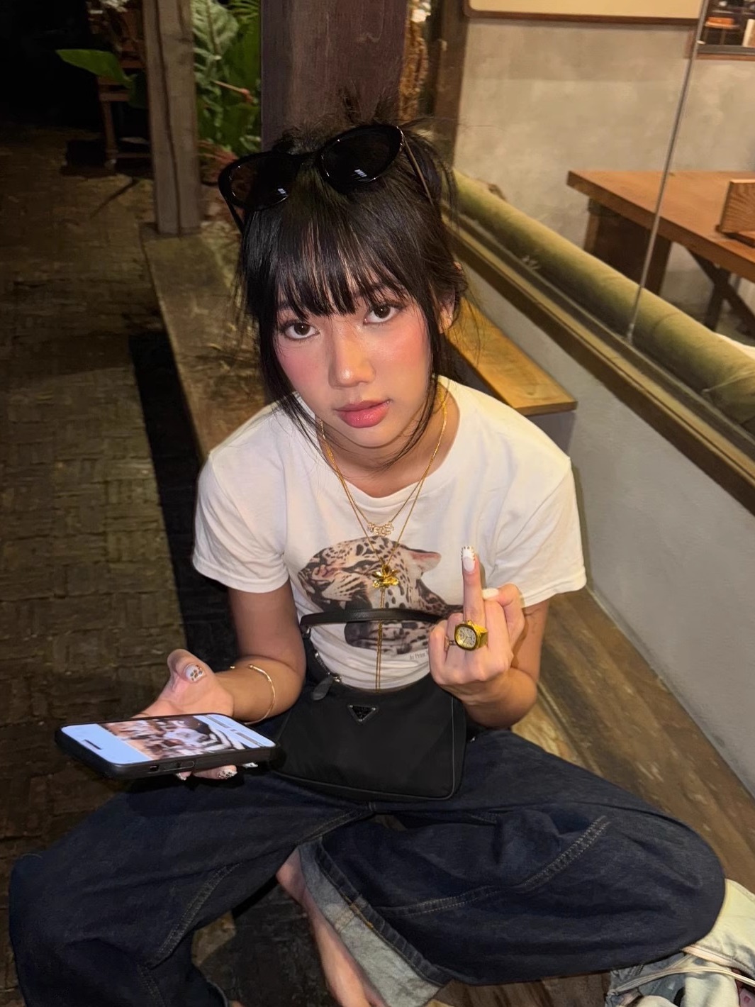 Korean Style Leopard Print Fitted Cotton Short Sleeve T-Shirt for Women - High Elastic Slim Fit, 25SS Trendy Fashion Essential Korean Style Leopard Print Fitted Cotton Short Sleeve T-Shirt for Women - High Elastic Slim Fit, 25SS Trendy Fashion Essential