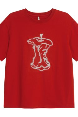 Korean Style Loose Fit Short Sleeve T-Shirt for Women - Summer 2025 Pure Cotton Round Neck Casual Top