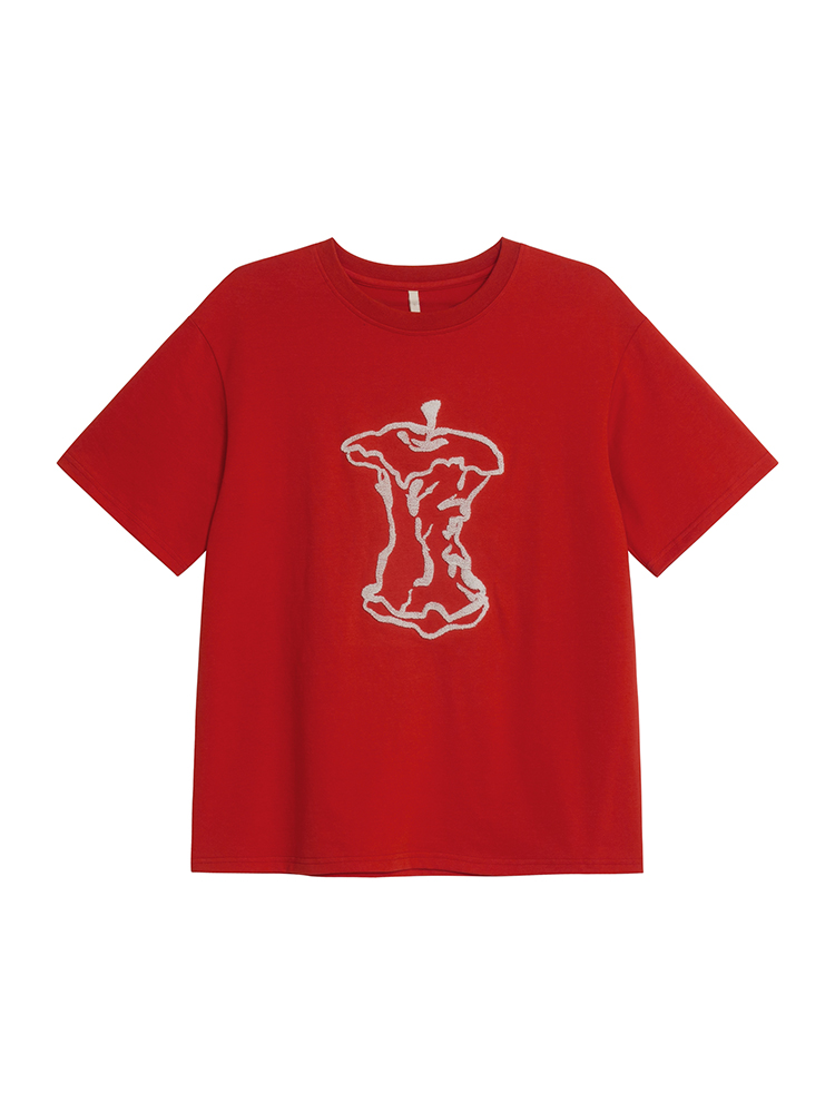 Korean Style Loose Fit Short Sleeve T-Shirt for Women - Summer 2025 Pure Cotton Round Neck Casual Top Korean Style Loose Fit Short Sleeve T-Shirt for Women - Summer 2025 Pure Cotton Round Neck Casual Top