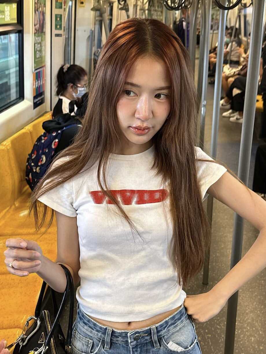 Korean Style Phantom Letter Print Short Sleeve Slim Fit Pure Cotton T-Shirt for Women - Trendy Casual Fashion Top Korean Style Phantom Letter Print Short Sleeve Slim Fit Pure Cotton T-Shirt for Women - Trendy Casual Fashion Top